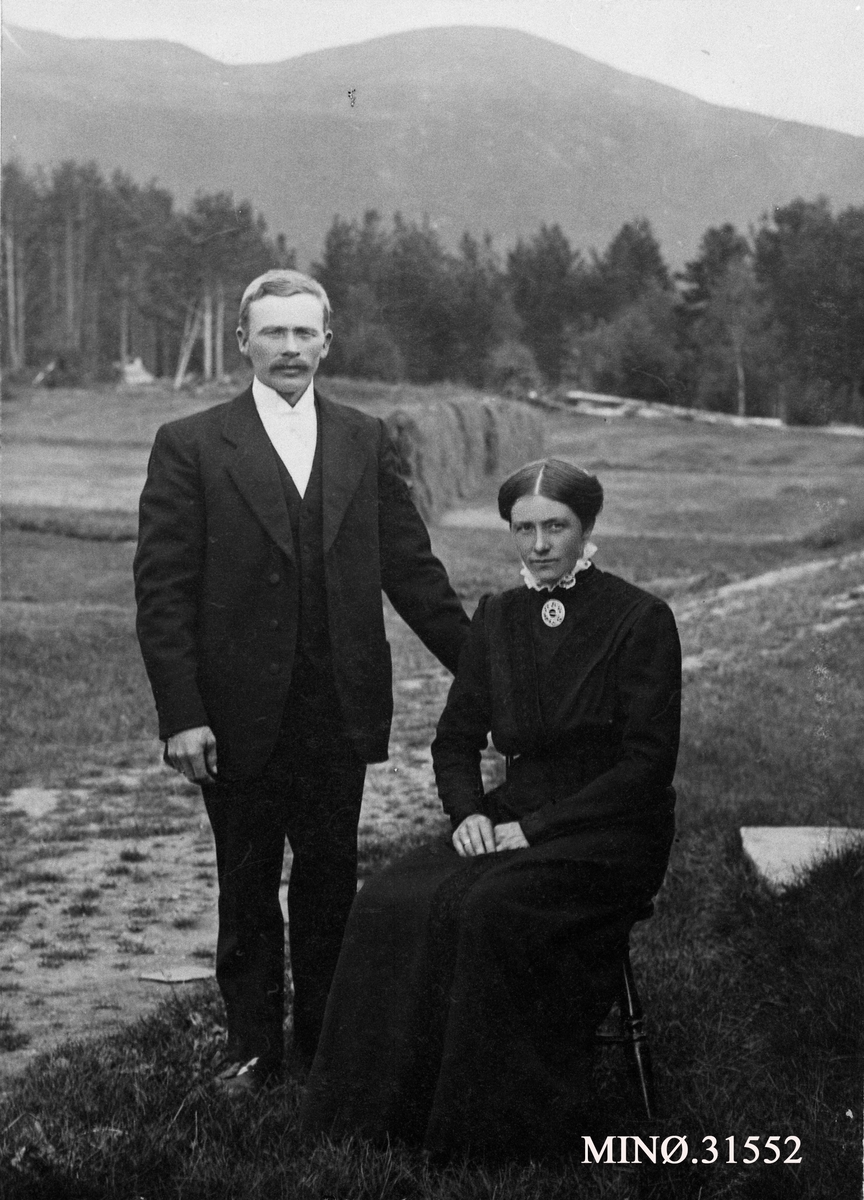 Oscar Holte, Portrett av ektepar -