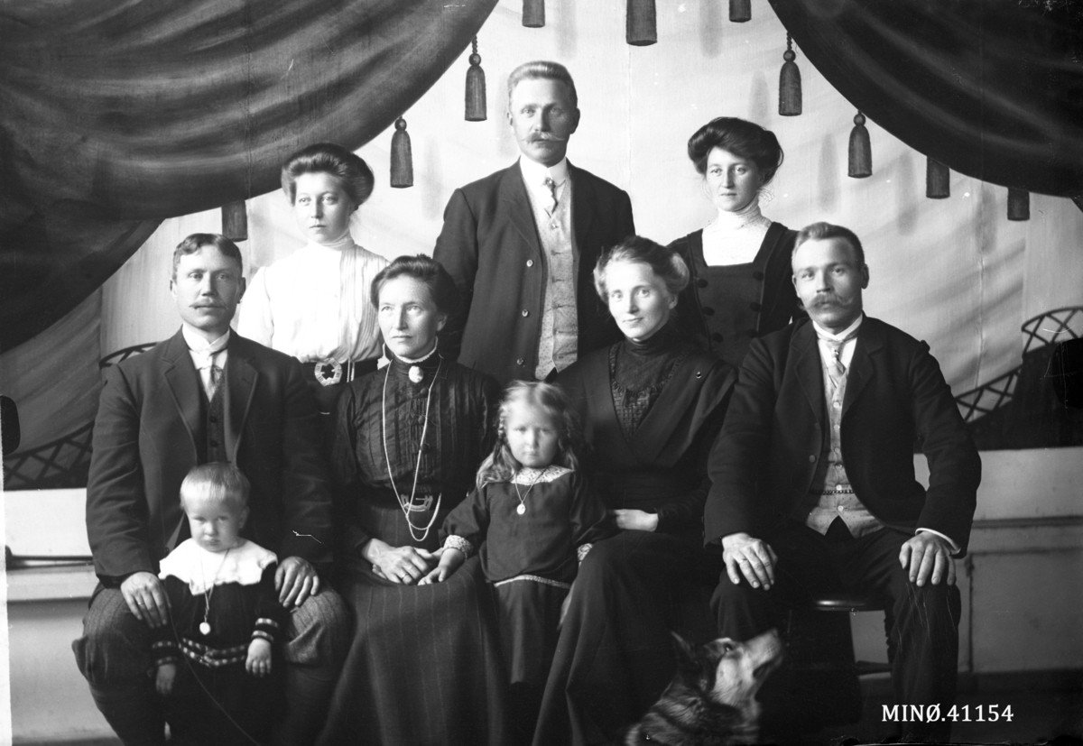 Oscar Holte, Familiebilde