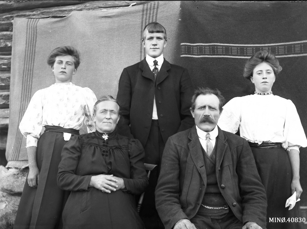 Oscar Holte, Familiebilde