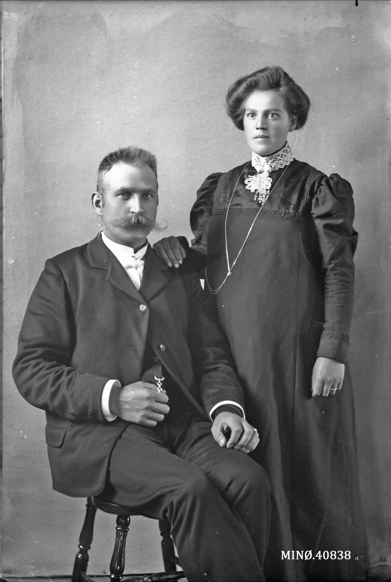 Oscar Holte, Portrett av ektepar