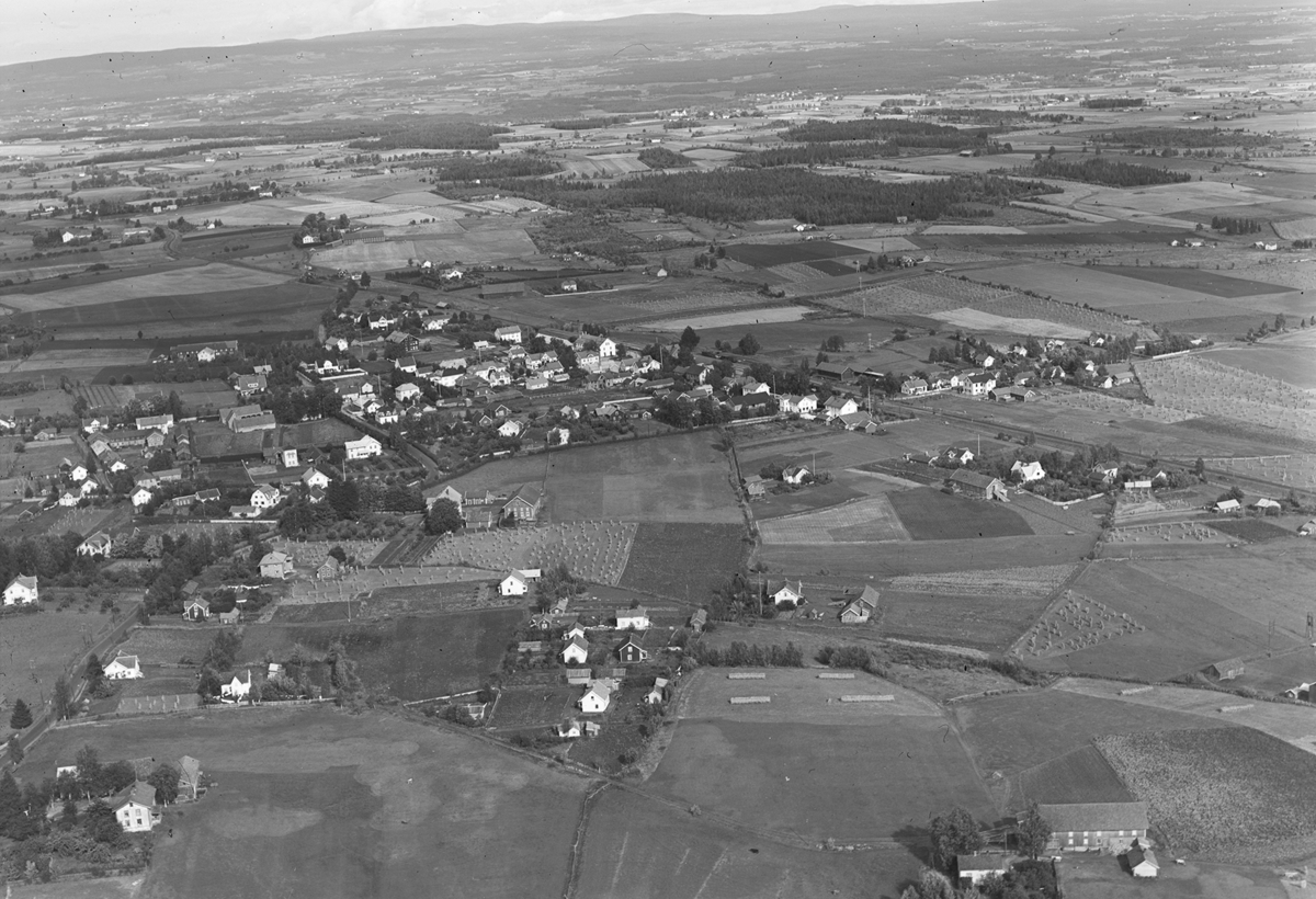 Widerøes Flyveselskap A/S, STANGEBYEN, OVERSIKT, FLYFOTO