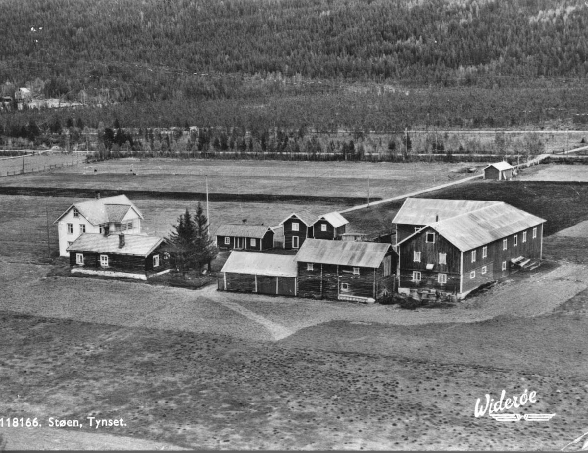 Widerøes Flyveselskap A/S, Støen gård, Godtlandsfloen, Tynset.