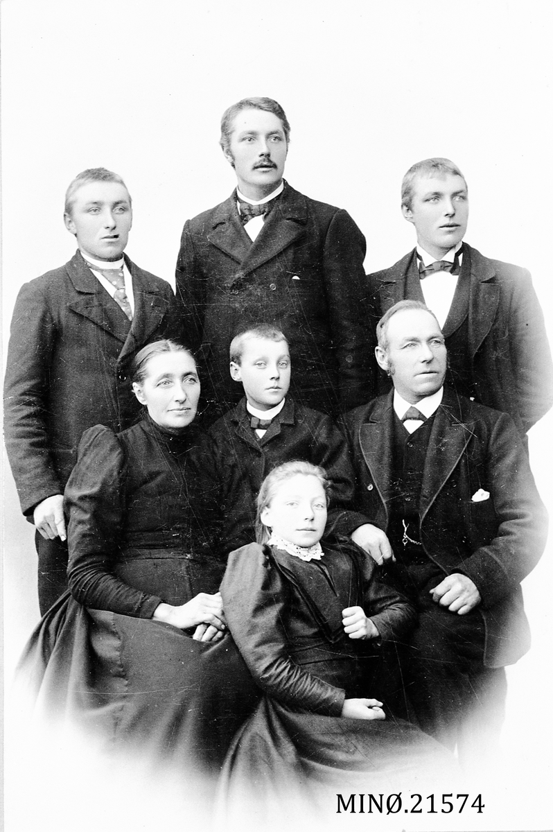 Henrik Augustinsson Stinessen, Famliebilde