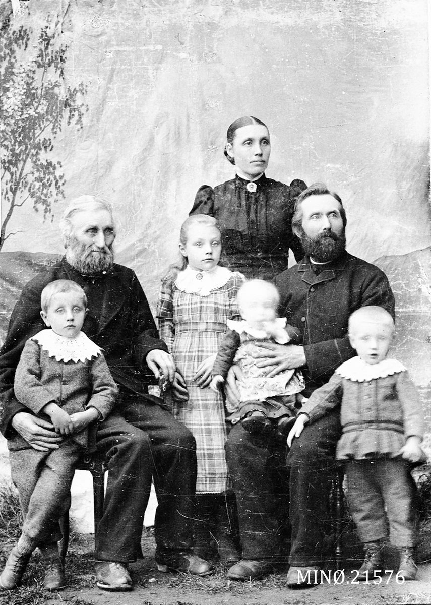 Henrik Augustinsson Stinessen, Famliebilde