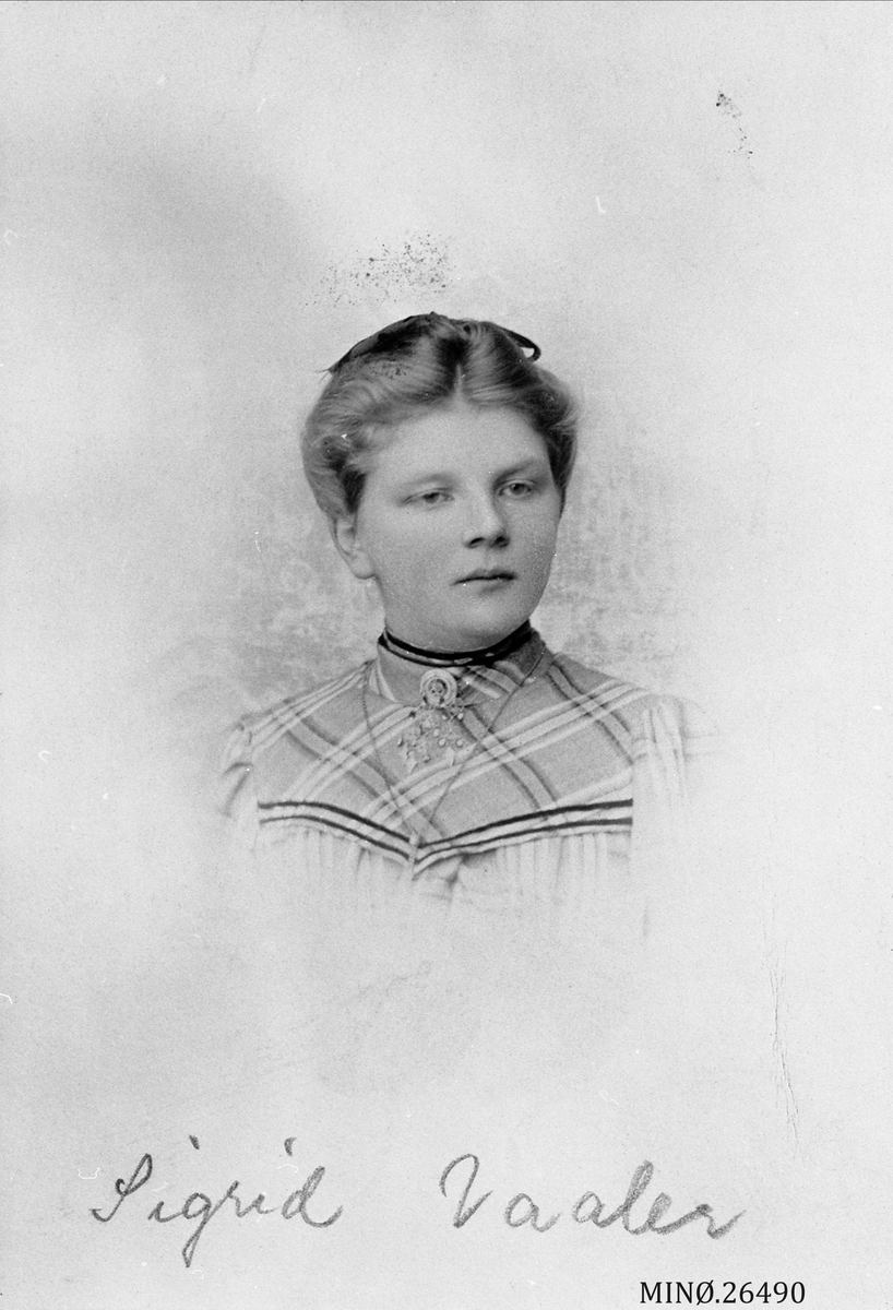 Henrik Augustinsson Stinessen, Portrett av kvinne. Sigrid Vaaler