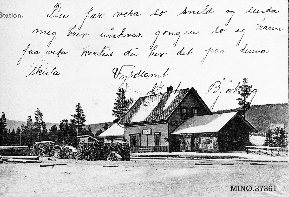 Ukjent, Auma stasjon.