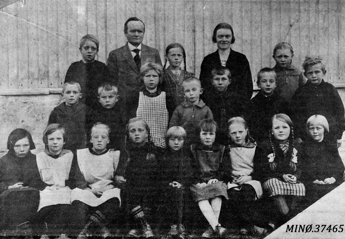 Ukjent, Nøren skole, Os. 1. klasse 1928.