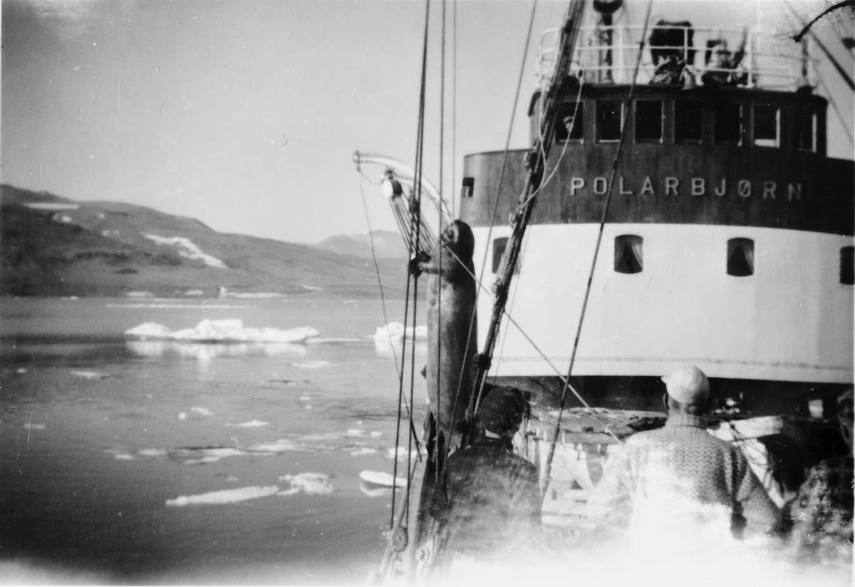 Rachel Haarseth, Stor båt (Polarbjørn), personer, naturforhold.