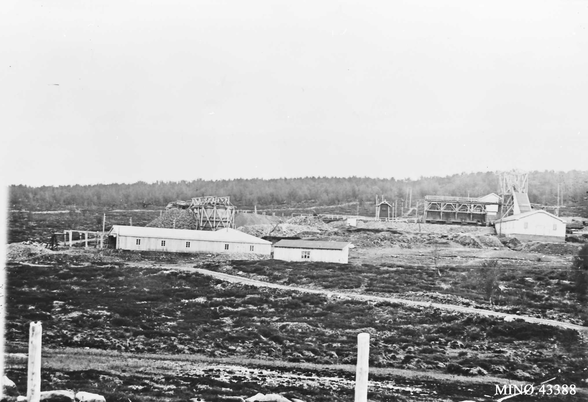 Axel Rosenvinge Brostrup, Fra Folldal Verks anlegg på Nygruva.