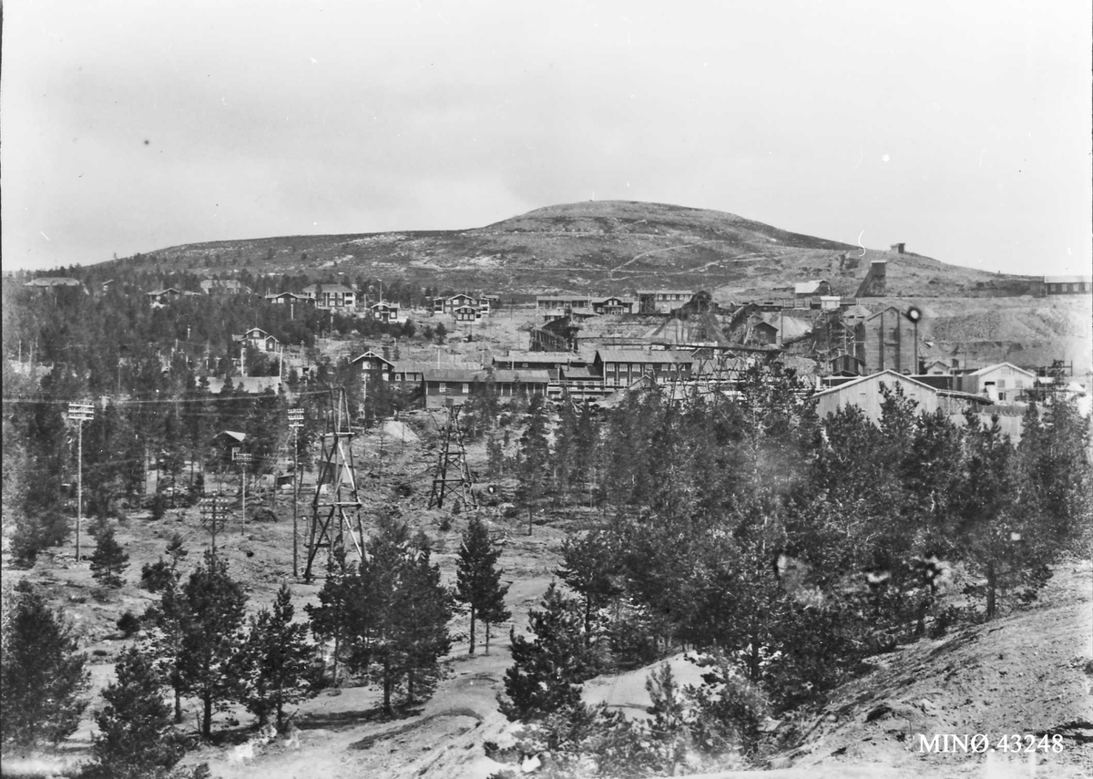Axel Rosenvinge Brostrup, Folldal Verk, naturforhold.