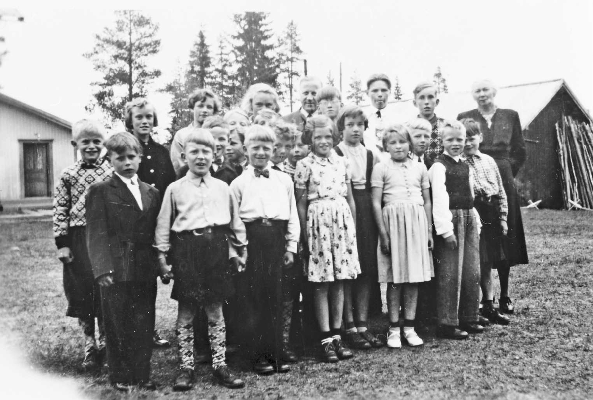 Rachel Haarseth, Skolebarn Hanestad skole 1954