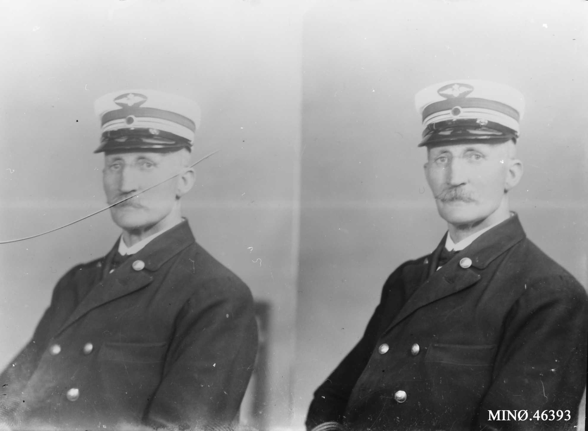Per K. Lien, Portrett av mann i uniform