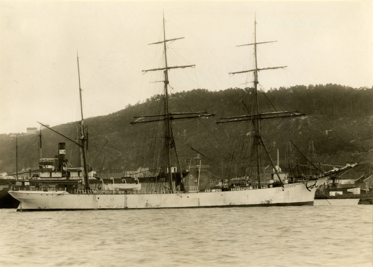 Anders Beer Wilse, Bark 'Staut'(ex Ancenis)(b.1892, Russell & Co., Greenock, Skottland)