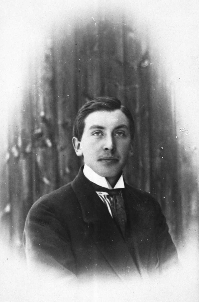 Oscar Holte, Portrett av mann. Olaf Frankmo.