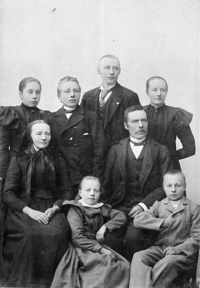 Henrik Augustinsson Stinessen, Familiebilde. fam. Stortrøen