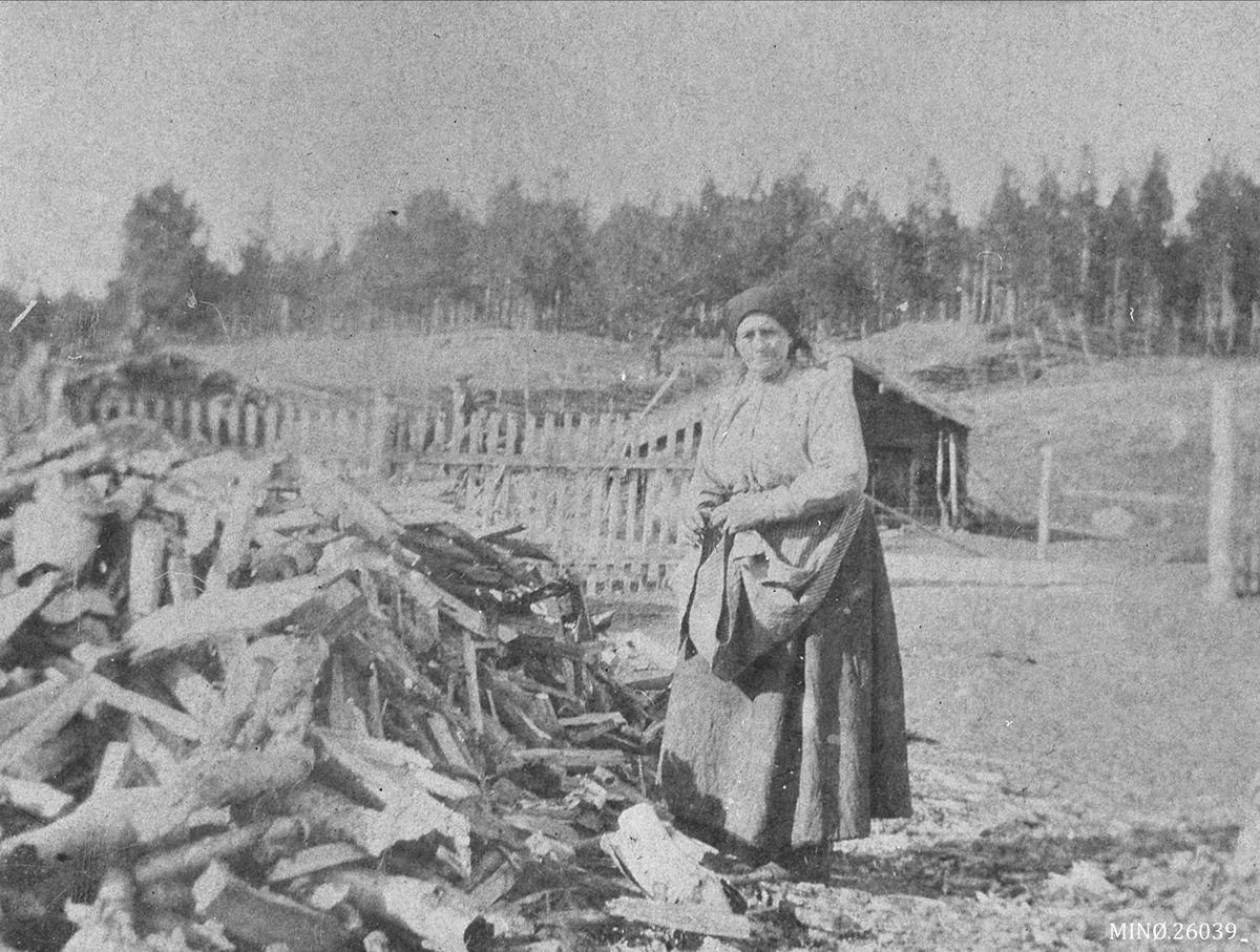 Ivar Ryen, Kvinne henter ved. Marit Ryhaug