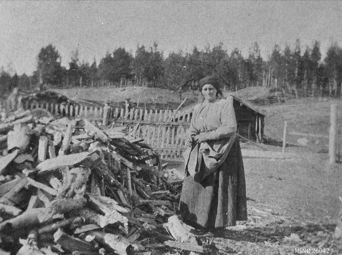 Ivar Ryen, Kvinne som bærer ved. Marit Ryhaug