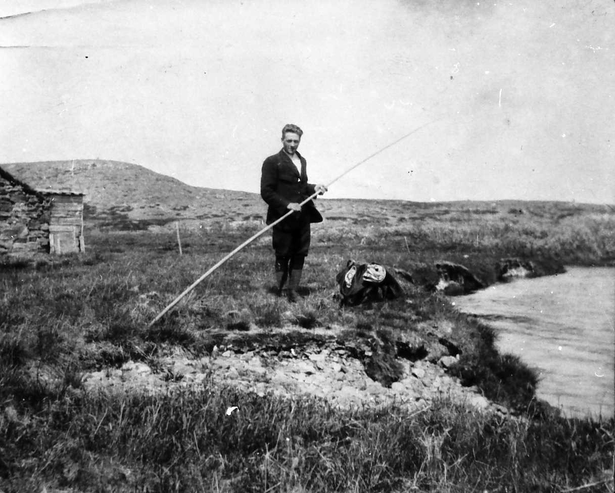 Jan Erik Øvergård, Mann på fisketur
