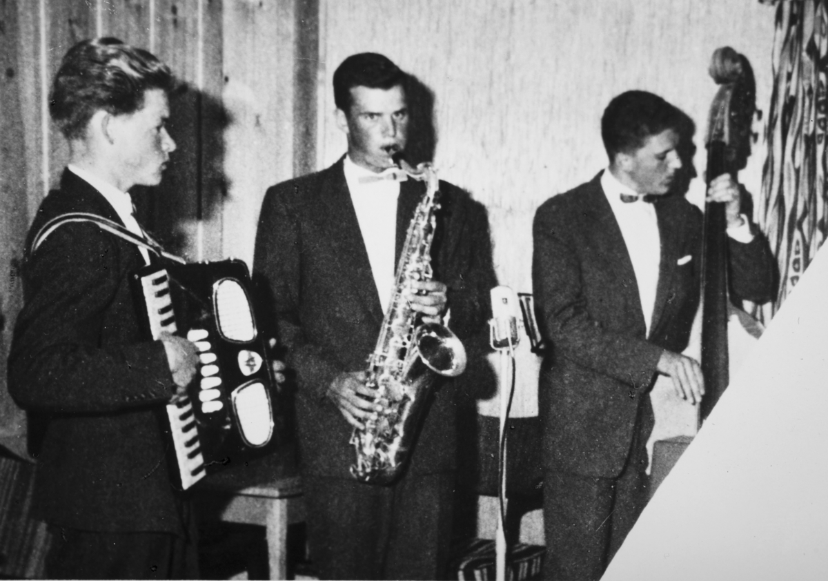 Ukjent, Trio, Steinar Kjeverud, ukjente, musikk, Egerom, Vallset.