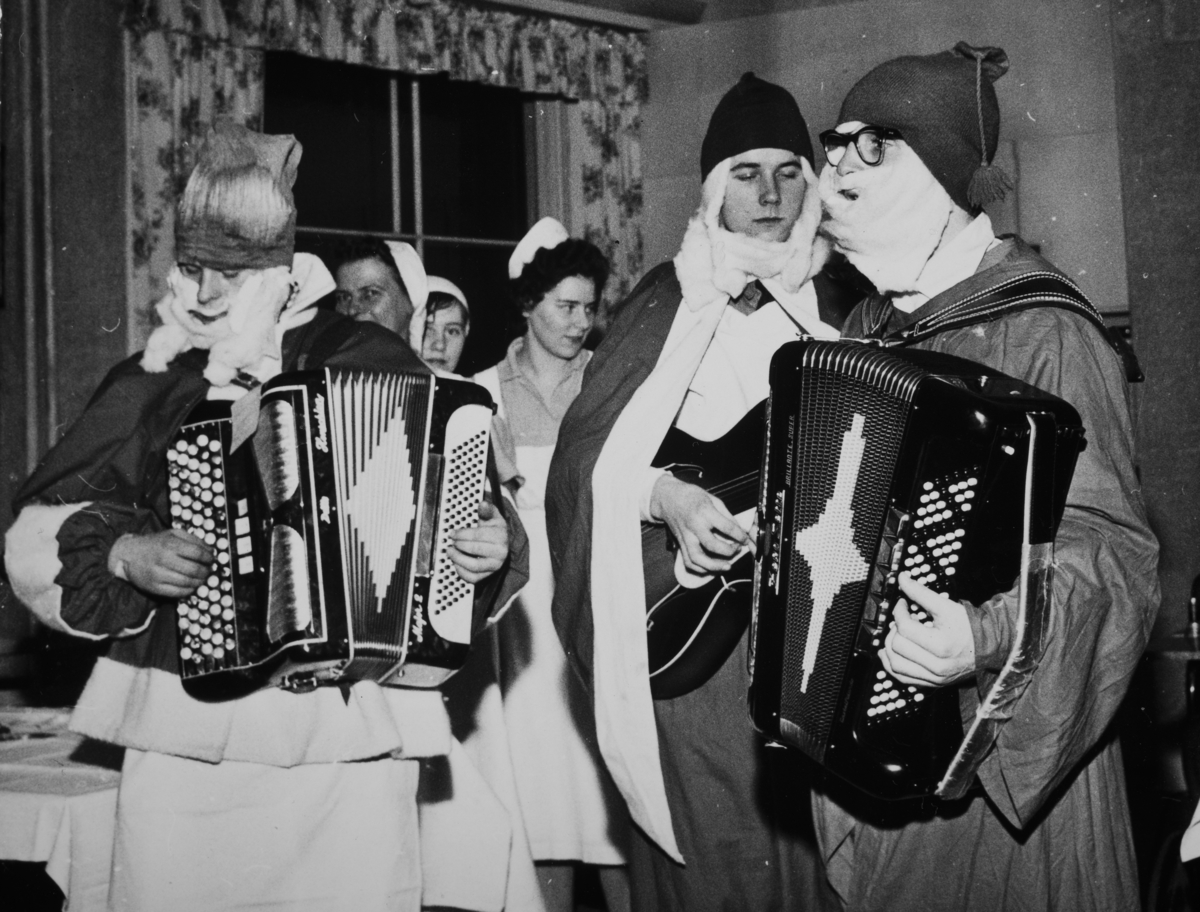 Ukjent, Nordbrendens swingband, Østlandske Vanførehjem 1958.