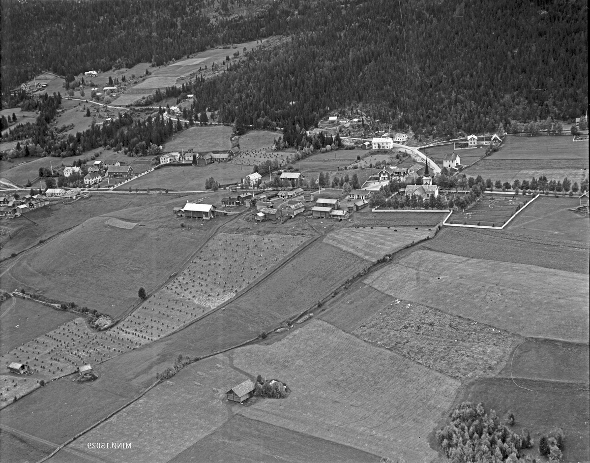 Widerøes Flyveselskap A/S, Oversikt over Øvre Rendal.