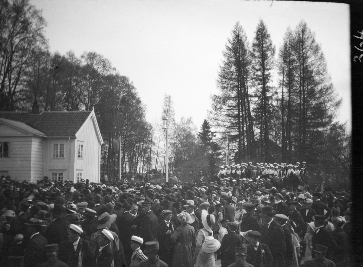 Karl Andreas Diesen, Eidsvoll, folkefest, grunnloven 100 år, 17.mai 1914.