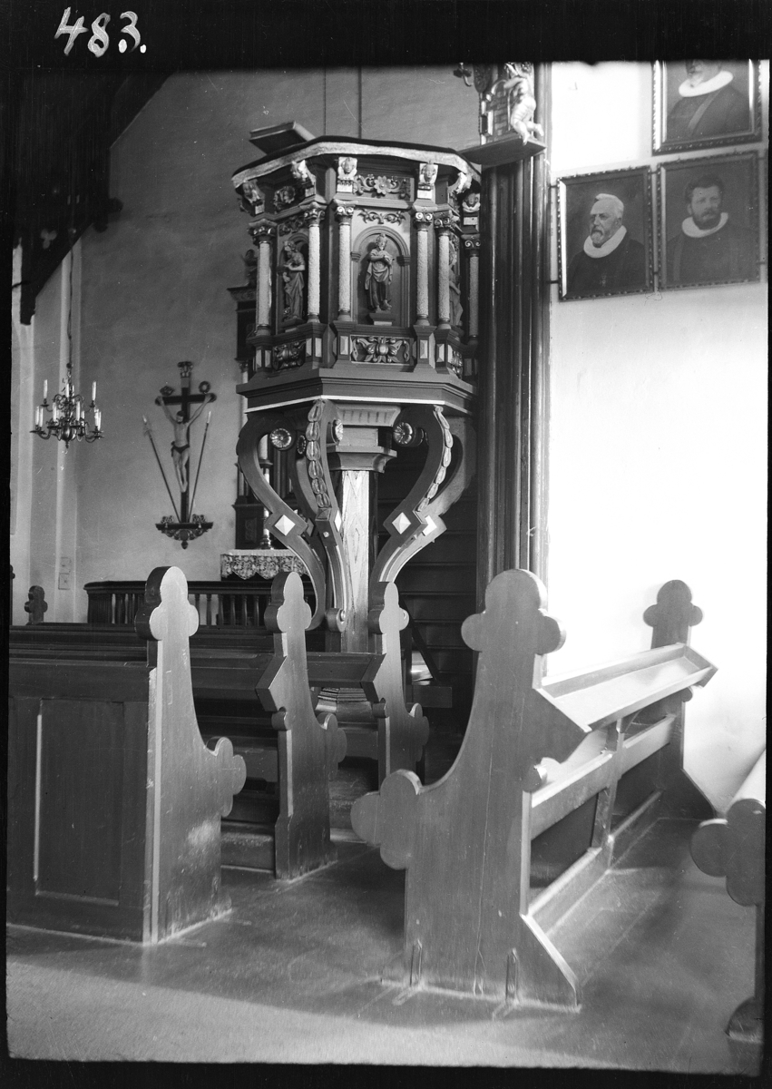 Karl Andreas Diesen, Furnes kirke, prekestol,