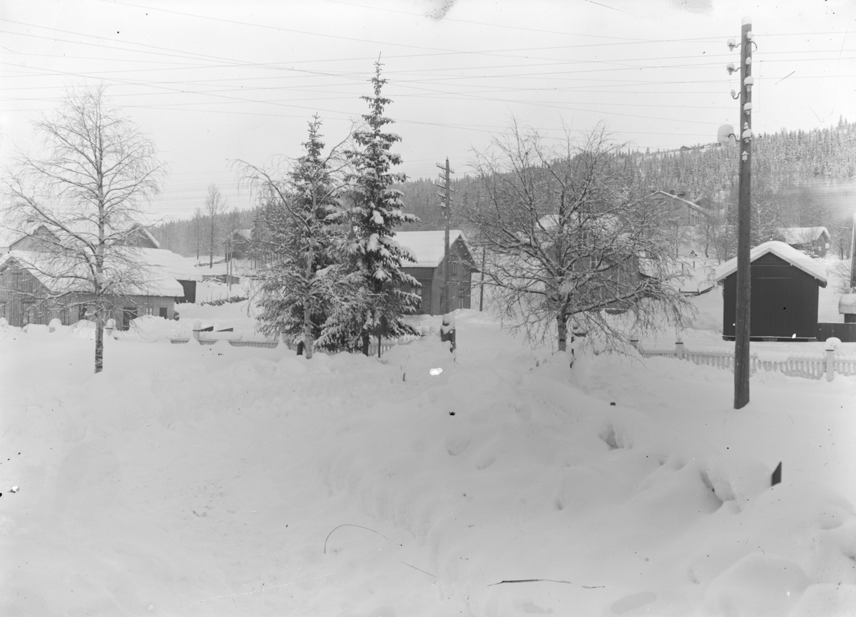 Otto W. F. Mejlænder, Innbygda, Trysil. Mot Antonsbakken tatt fra Dunk.