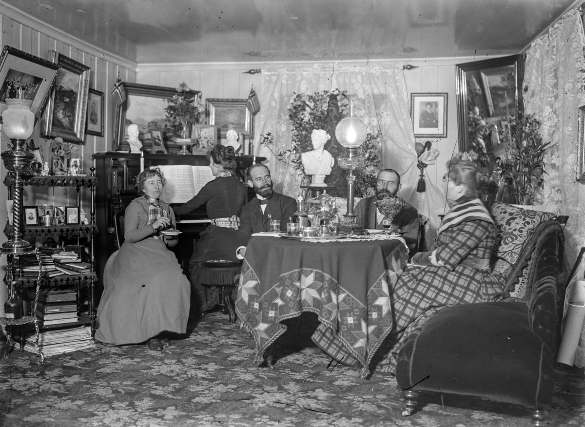 Otto W. F. Mejlænder, Før 1904. Flathagen, Innbygda.