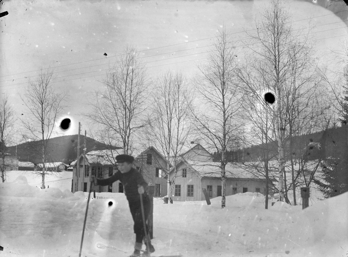 Otto W. F. Mejlænder, Lia, Solvang under bygging, Trysil.