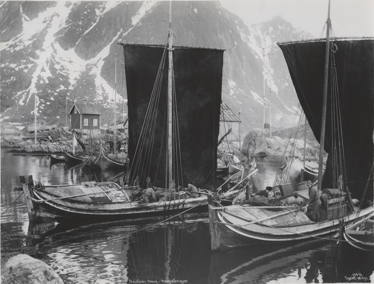 Anders Beer Wilse, Fembøringer til ankers, Nordland.
