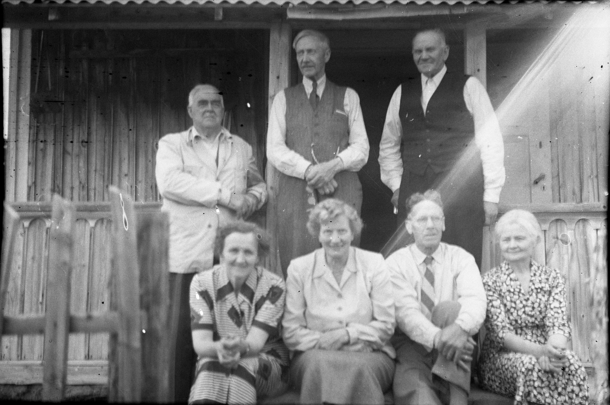 Anders O. Sørhuus, Gruppebilde, personer