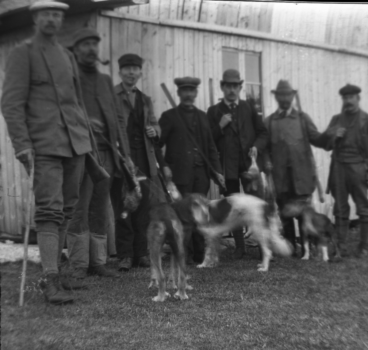Anders O. Sørhuus, Jaktlag med hund og gevær