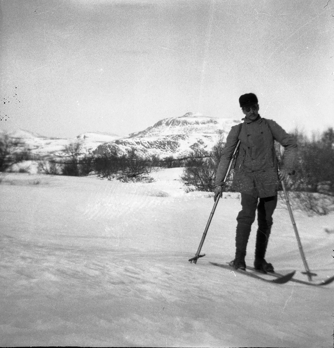 Anders O. Sørhuus, Mann på skitur - Anders Sørhuus