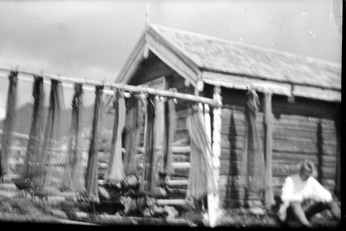 Anders O. Sørhuus, Anders Sørhuus ved Holmsjøen