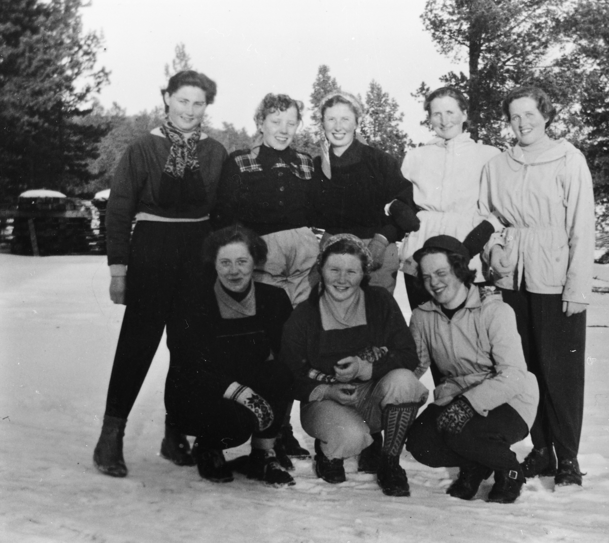 Ukjent, Skistafetten mellom ungdomslaga