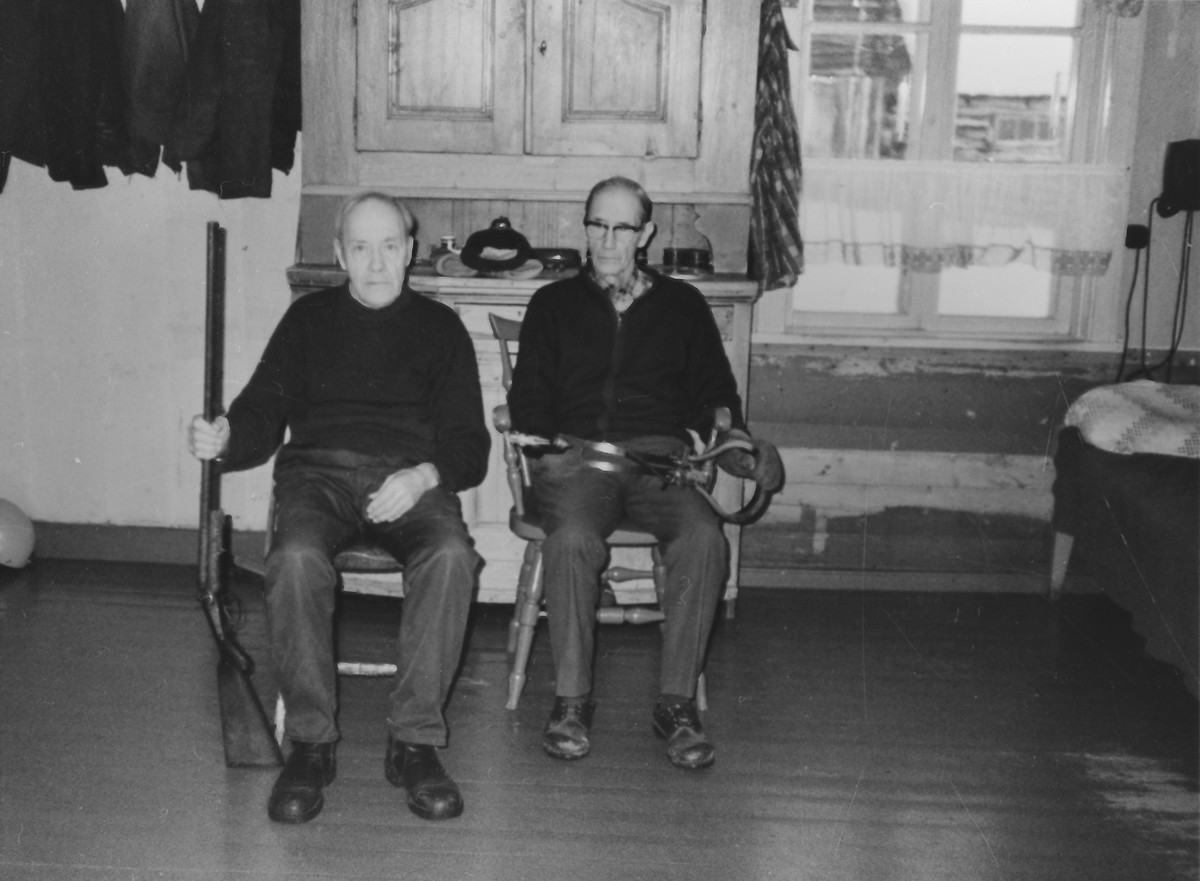 Ukjent, Portrett av to brødre; Albert (født 1905) og Berger (født 1903) Lilletrøen.