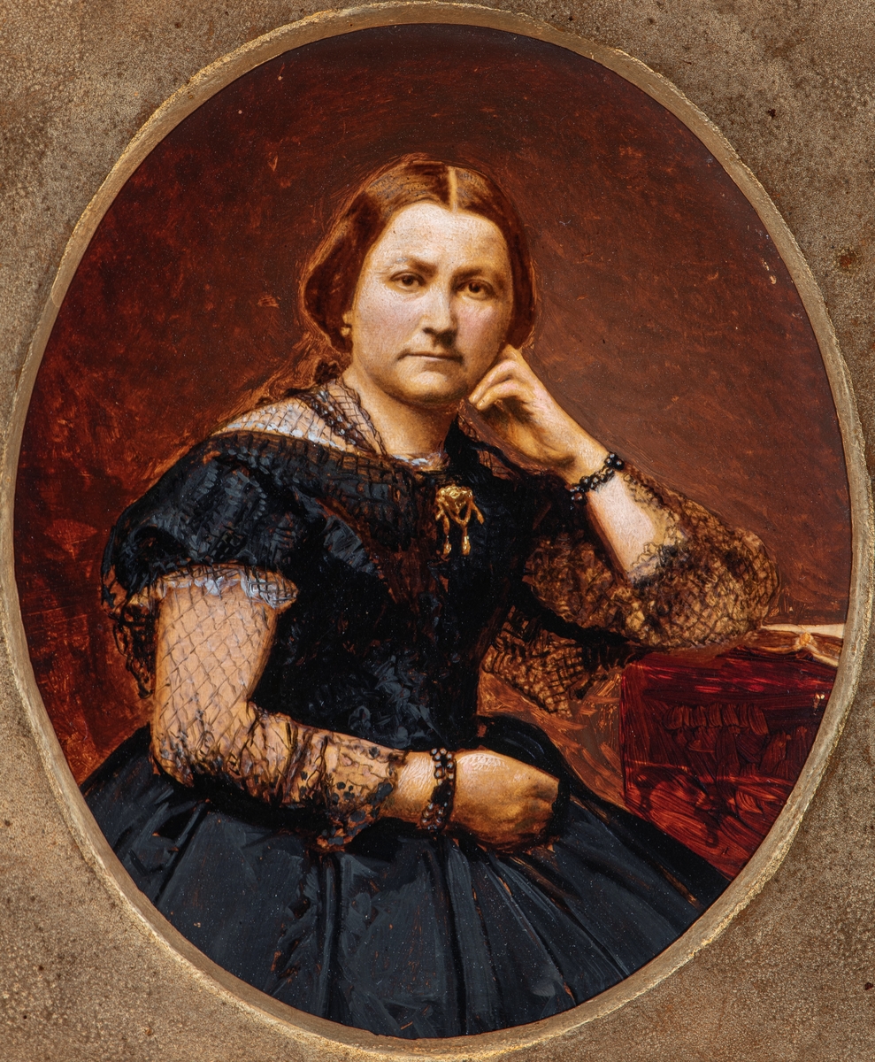 Anno Domkirkeodden, Malt portrett av Ludovica Bøgh, født Schou.
