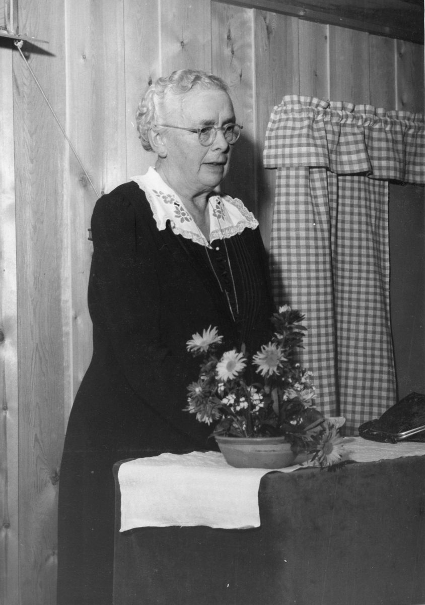 Ukjent, Nord-Østerdal Husmorskole. Frøken Sophie Steenstrup.