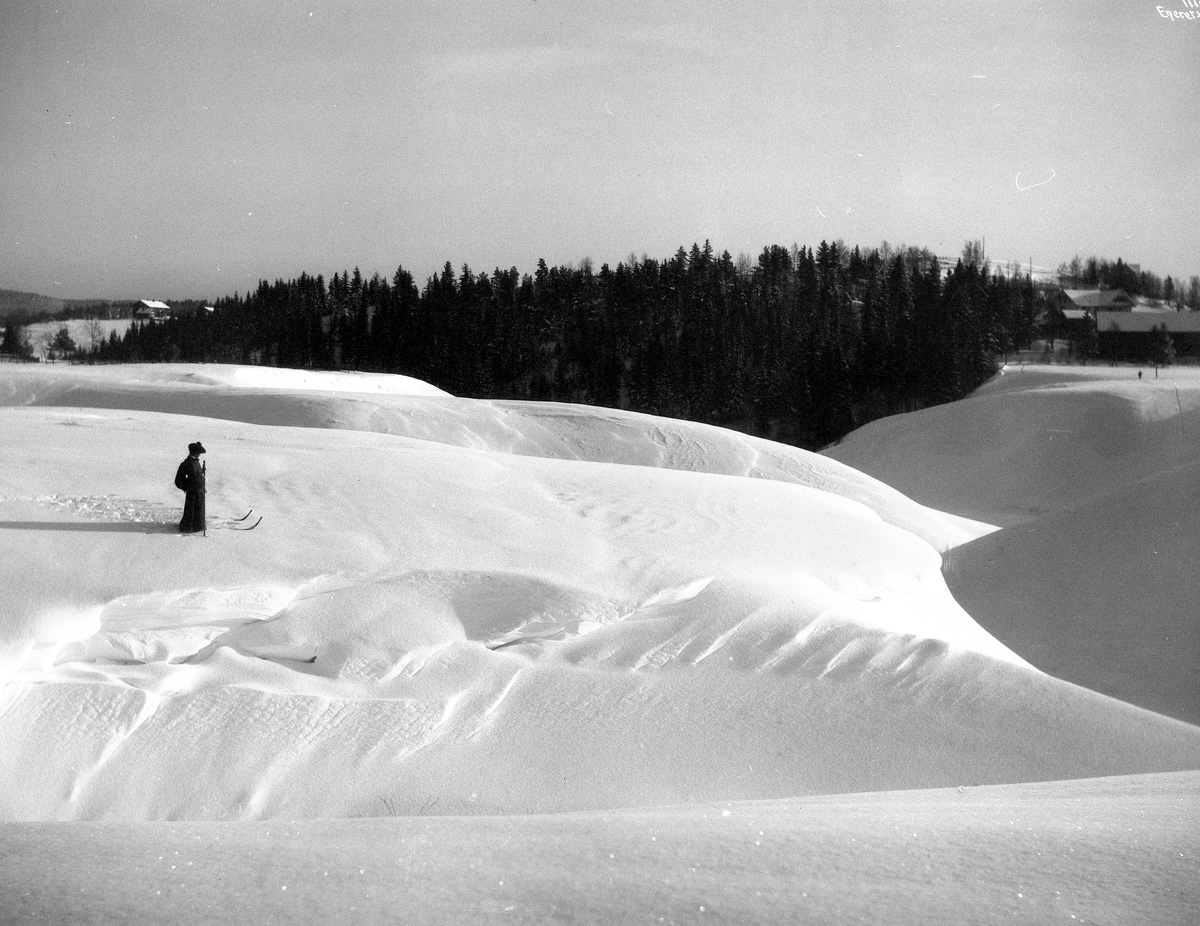 Anders Beer Wilse, Prot: Hovedbanen ved Grorud 27/1 1910