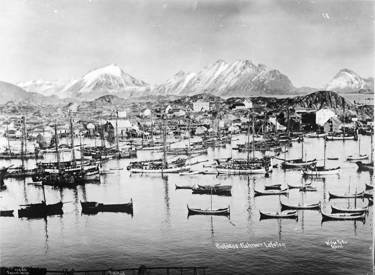 Anders Beer Wilse, Prot: Balstad - Havn Panorama