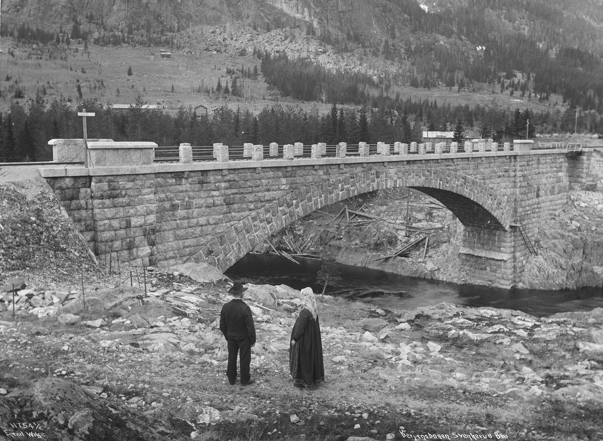 Anders Beer Wilse, Prot: Svenkerud Bro fra nedre side 10/5 1910