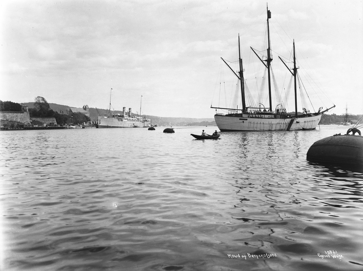 Anders Beer Wilse, Prot: Maud med Akershus og Bergensfjord