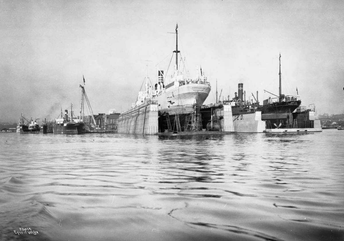 Anders Beer Wilse, Prot: Havnen - Nylands Dok