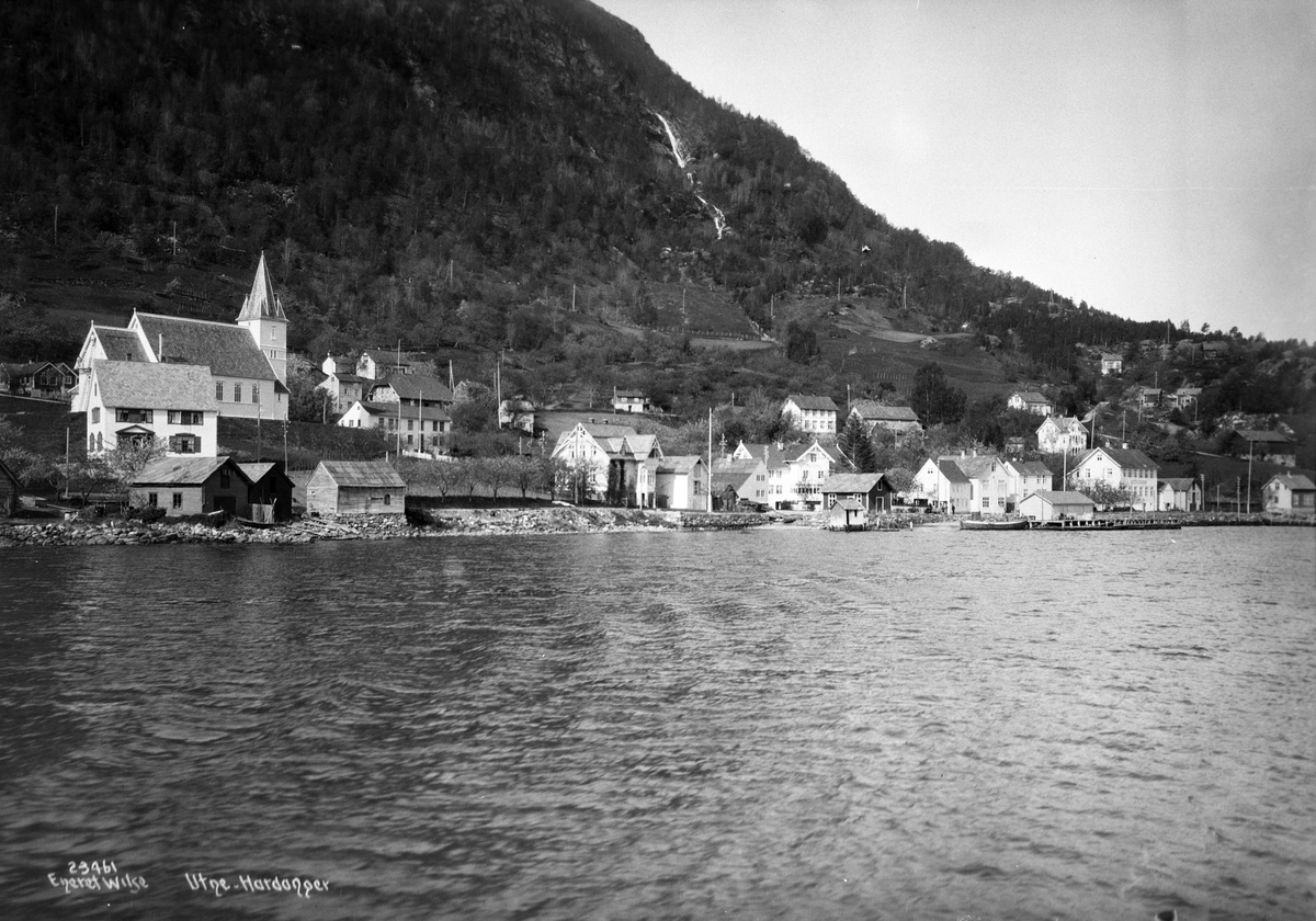 Anders Beer Wilse, Prot: Utne fra fjorden