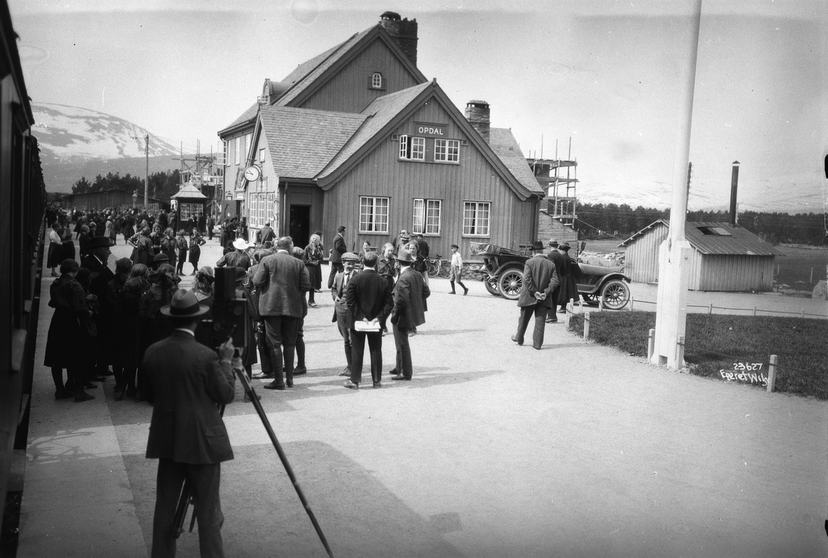 Anders Beer Wilse, Prot: Opdal Stasjon