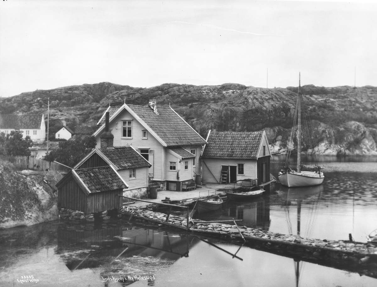 Anders Beer Wilse, Prot: Ny Hellesund - Lodsens hjem