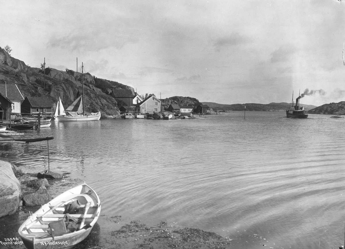 Anders Beer Wilse, Prot: Ny Hellesund - lokalbaaten