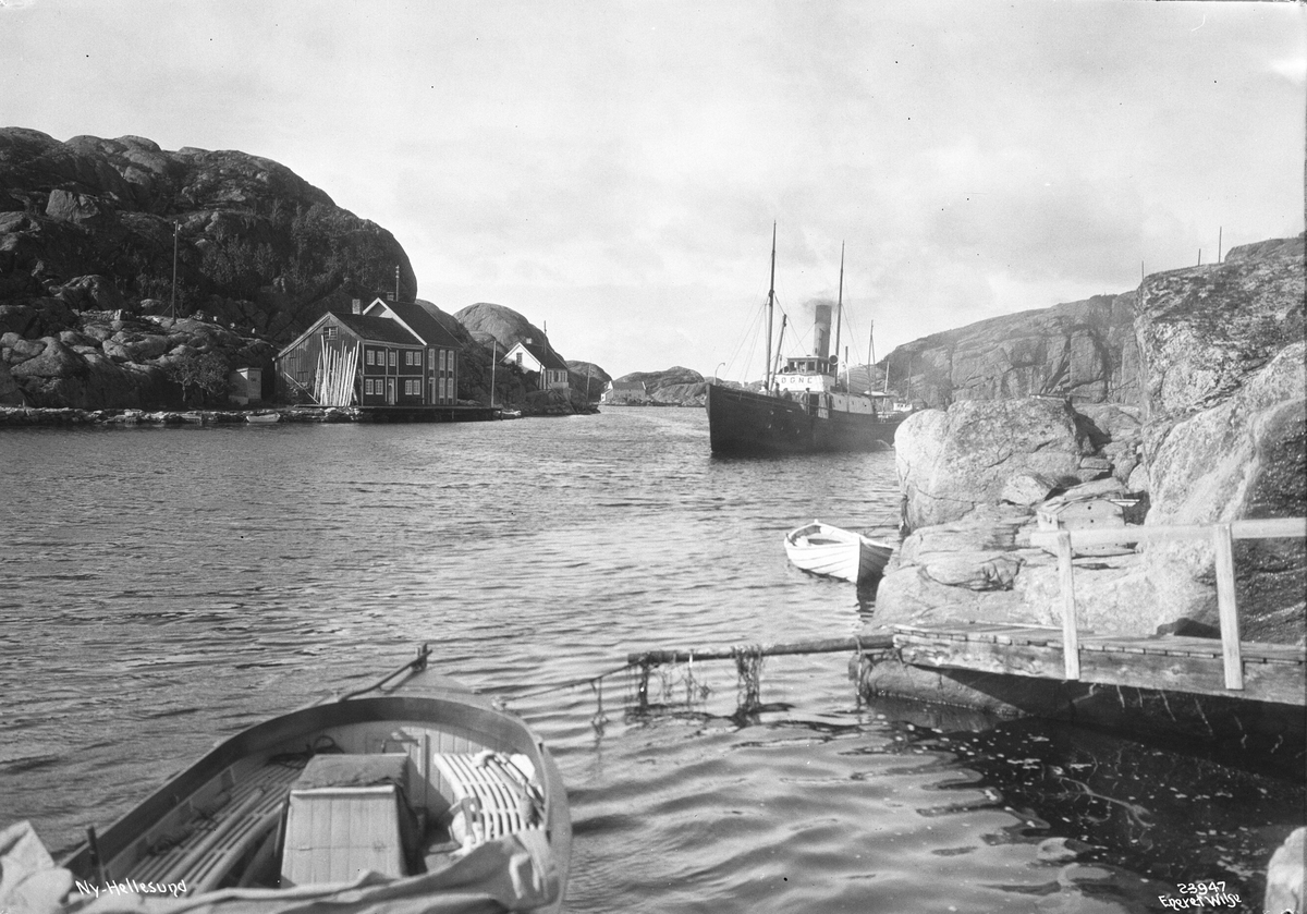 Anders Beer Wilse, Prot: Ny Hellesund - lokalbaaten