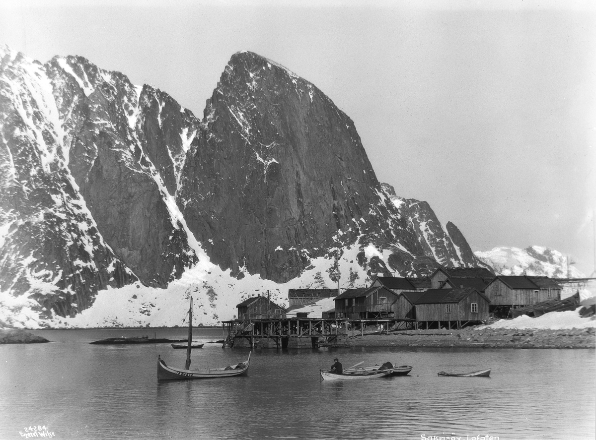 Anders Beer Wilse, Konv: Reine, Sakrisø, Renne